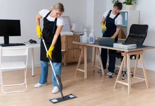 Nettoyage de bureau professionnel à Vildé-Guingalan